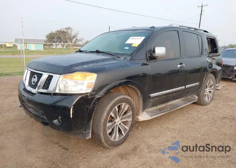 2015 Nissan Armada Platinum/Sl/Sv from USA, damaged, VIN 5N1AA0ND9FN600990